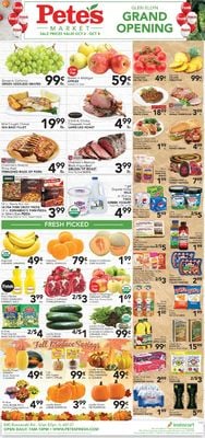 Catalogue Pete's Fresh Market from 10/02/2019