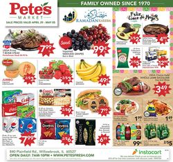 Catalogue Pete's Fresh Market from 04/29/2020