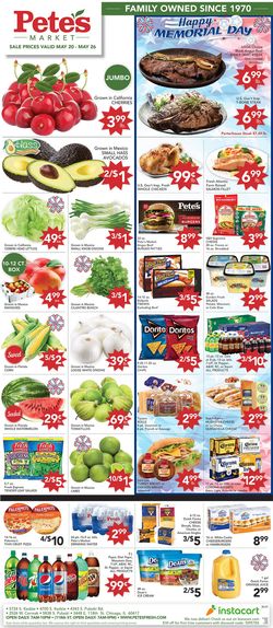 Catalogue Pete's Fresh Market from 05/20/2020