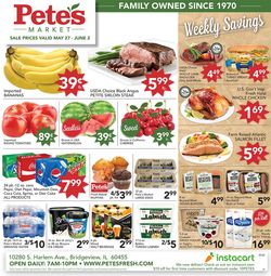 Catalogue Pete's Fresh Market from 05/27/2020