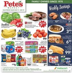 Catalogue Pete's Fresh Market from 08/12/2020