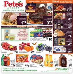 Catalogue Pete's Fresh Market from 10/28/2020