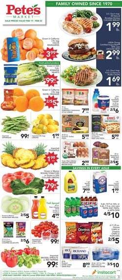 Catalogue Pete's Fresh Market from 02/17/2021