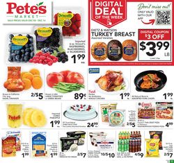 Catalogue Pete's Fresh Market - HOLIDAY 2021 from 12/08/2021