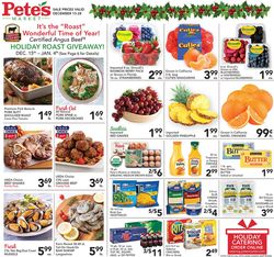 Catalogue Pete's Fresh Market CHRISTMAS 2021 from 12/15/2021