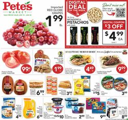 Catalogue Pete's Fresh Market from 01/18/2023