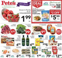 Catalogue Pete's Fresh Market from 02/22/2023