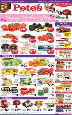 Catalogue Pete's Fresh Market from 05/07/2025