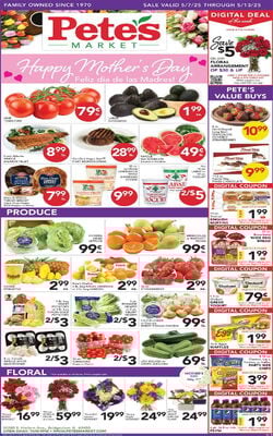 Catalogue Pete's Fresh Market from 05/07/2025