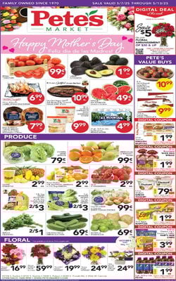 Catalogue Pete's Fresh Market from 05/07/2025