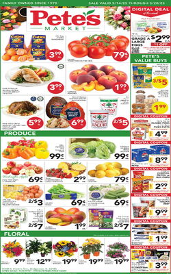 Catalogue Pete's Fresh Market from 05/07/2025