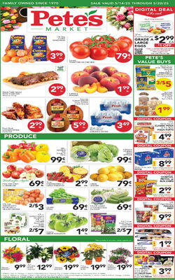 Catalogue Pete's Fresh Market from 05/07/2025