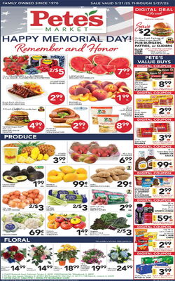 Catalogue Pete's Fresh Market from 05/14/2025
