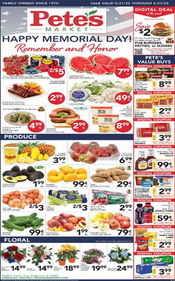Catalogue Pete's Fresh Market from 05/14/2025