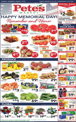 Catalogue Pete's Fresh Market from 05/14/2025