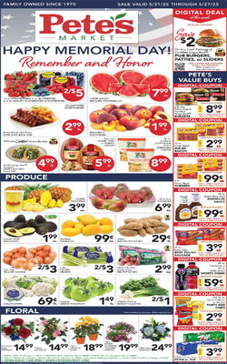 Catalogue Pete's Fresh Market from 05/14/2025