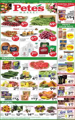 Catalogue Pete's Fresh Market from 05/21/2025