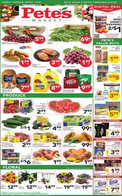Catalogue Pete's Fresh Market from 05/21/2025
