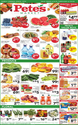 Catalogue Pete's Fresh Market from 05/28/2025