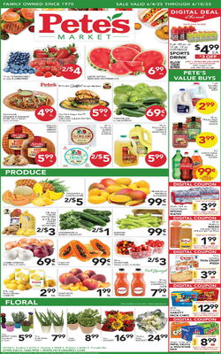Catalogue Pete's Fresh Market from 05/28/2025