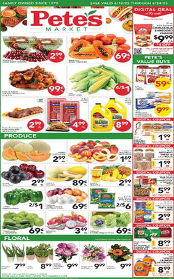 Catalogue Pete's Fresh Market from 06/18/2025