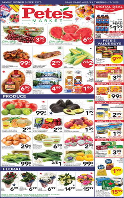 Catalogue Pete's Fresh Market from 06/18/2025