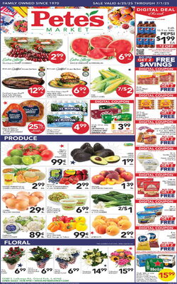 Catalogue Pete's Fresh Market from 06/18/2025