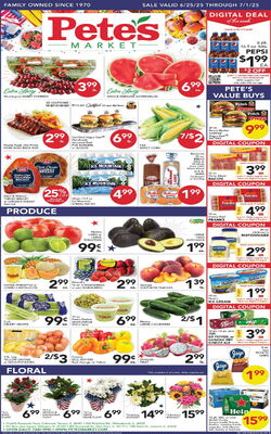 Catalogue Pete's Fresh Market from 06/18/2025