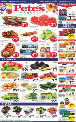 Catalogue Pete's Fresh Market from 06/18/2025