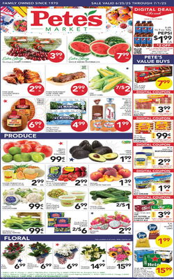 Catalogue Pete's Fresh Market from 06/18/2025