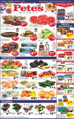Catalogue Pete's Fresh Market from 06/25/2025