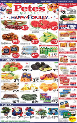 Catalogue Pete's Fresh Market from 06/25/2025