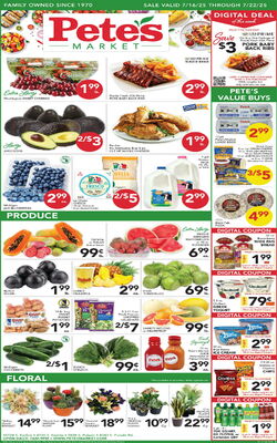 Catalogue Pete's Fresh Market from 07/09/2025