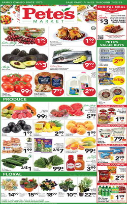 Catalogue Pete's Fresh Market from 07/09/2025