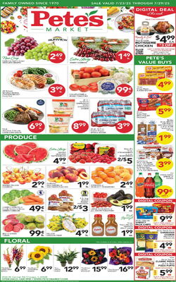 Catalogue Pete's Fresh Market from 07/16/2025