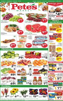 Catalogue Pete's Fresh Market from 07/16/2025
