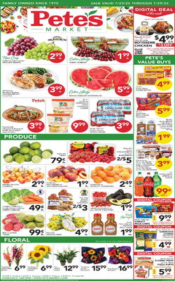 Catalogue Pete's Fresh Market from 07/16/2025