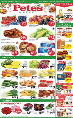 Catalogue Pete's Fresh Market from 07/23/2025