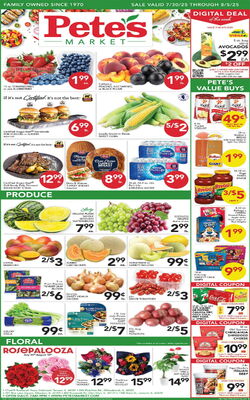 Catalogue Pete's Fresh Market from 07/23/2025