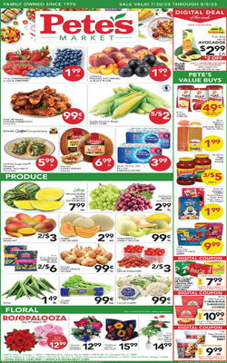 Catalogue Pete's Fresh Market from 07/30/2025