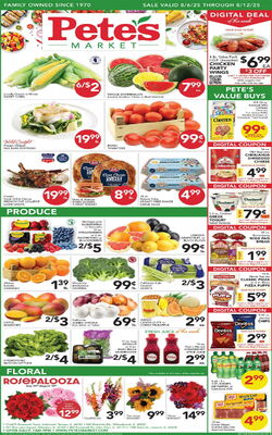 Catalogue Pete's Fresh Market from 07/30/2025