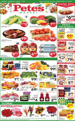 Catalogue Pete's Fresh Market from 08/06/2025