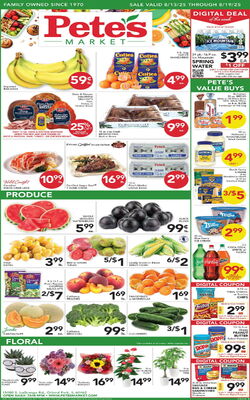Catalogue Pete's Fresh Market from 08/06/2025