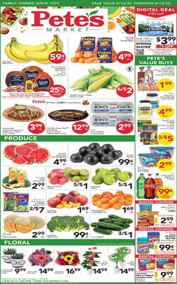 Catalogue Pete's Fresh Market from 08/06/2025