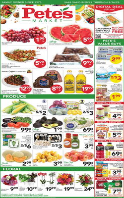 Catalogue Pete's Fresh Market from 08/13/2025