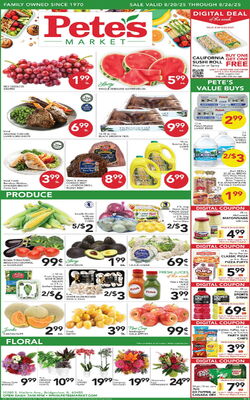 Catalogue Pete's Fresh Market from 08/13/2025