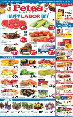 Catalogue Pete's Fresh Market from 08/20/2025
