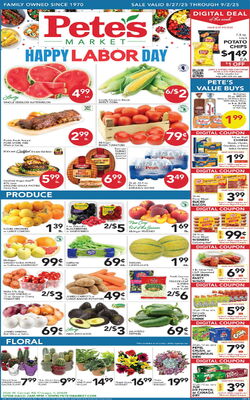 Catalogue Pete's Fresh Market from 08/20/2025