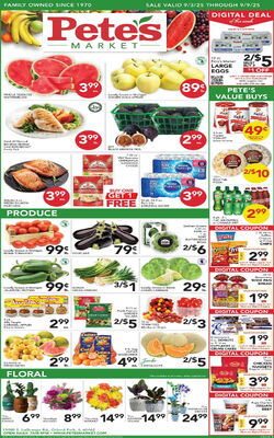 Catalogue Pete's Fresh Market from 08/27/2025