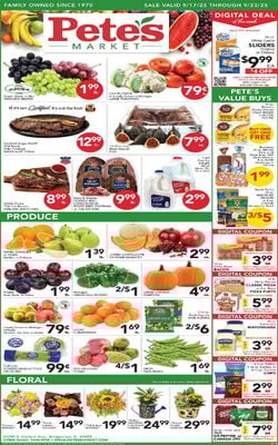 Catalogue Pete's Fresh Market from 09/17/2025